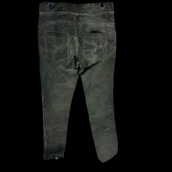 Venti6 Distressed Khaki Drawstring Waist Jogger Sequin Stars Pants Sz S - Picture 3 of 12